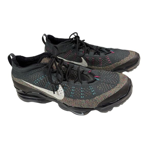 Nike Air VaporMax Flyknit Multicolor Anthracite Running Shoes DV1678 008 Mens 12 main image 4